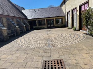 Labyrinth courtyard